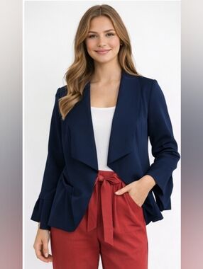 4/$20 Collection B Women's Blue Blazer